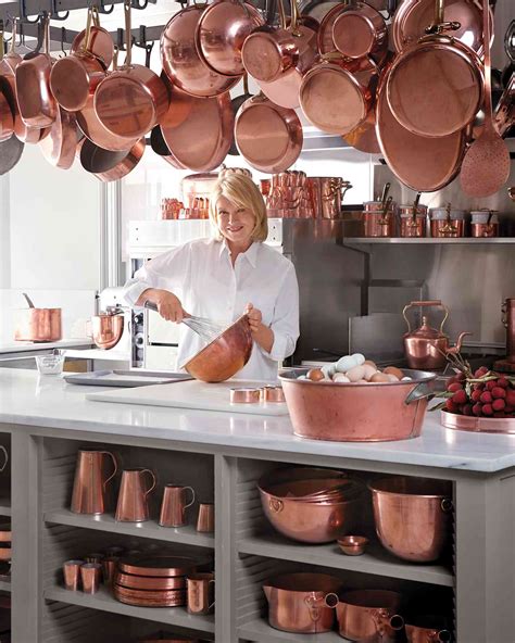 Martha and the Art of Collecting Copper Cookware 